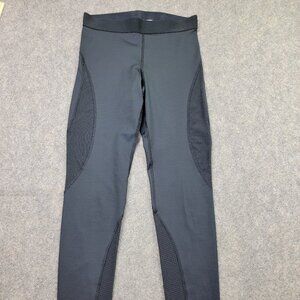 Nike Pro Hypercool Leggings Womens Size Small Black Mesh Panel Activewear